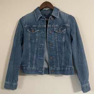 Y2K Vintage Gap Stretch Blue Denim Jacket Size XS